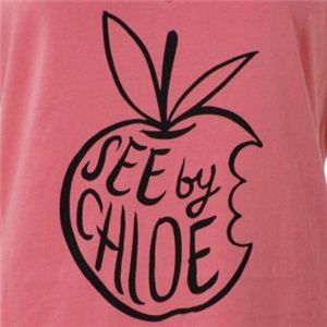 SEE BY CHLOE（シーバイクロエ） レディースTシャツ  4A2203 N40 ピンク 