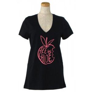 SEE BY CHLOE(シーバイクロエ) レディースTシャツ 4A2203 C74 ブラック