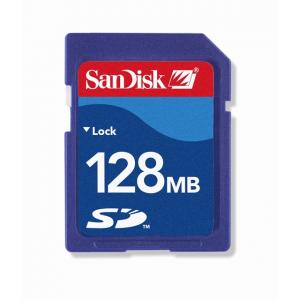 SanDisk(サンディスク) SDメモリーカード 128MB - 拡大画像