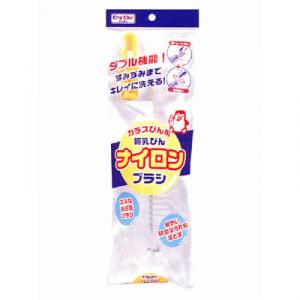 CHUCHU 哺乳びんブラシ ナイロン - 拡大画像
