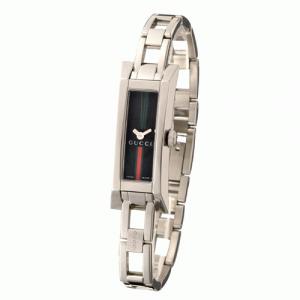 【GUCCI：グッチ】YA110512 110 レディースウォッチ（ブラックGRG文字盤） - 拡大画像