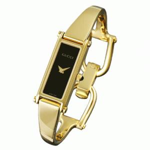 【GUCCI:グッチ】1500R YA015512 レディースウォッチ(ブラック文字盤) - 拡大画像