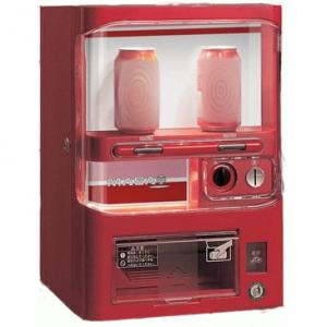 MASAO（マサオ）　ミニ自動販売機型保冷庫　レッド　350ml缶×10本収納可能 - 拡大画像