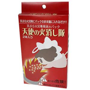 天使の火消し隊(天ぷら火災専用消化パック) 60g*2本 - 拡大画像
