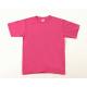 製品染めアンビル半袖TシャツショッキングピンクXL