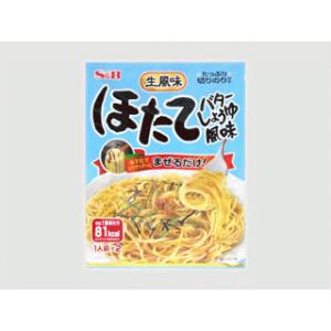 エスビー 生風味 スパゲティソース ほたてバターしょうゆ風味(×10) - 拡大画像