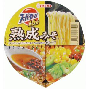 エースコック スーパーカップ1.5倍 熟成みそ カップ(×12)