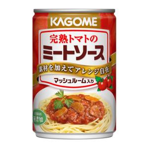 カゴメ 完熟トマトのミートソース マッシュルーム入り(×12) - 拡大画像
