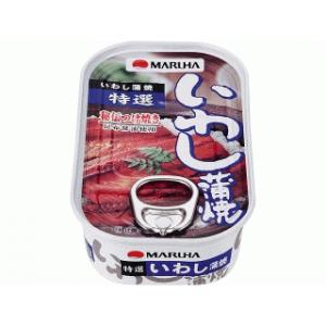 マルハ　秘伝　特選いわし蒲焼AL　EO缶(×5) - 拡大画像