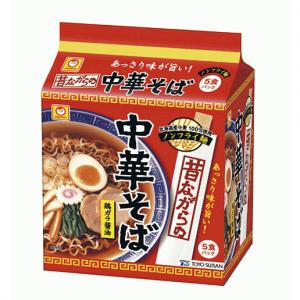 東洋水産　マルちゃん　昔ながらの中華そば　鶏ガラ醤油　5食パック(×6) - 拡大画像