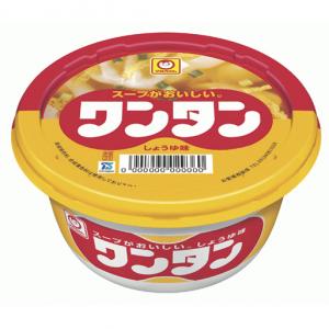 マルちゃん　カップワンタン　しょうゆ味　32g(×12) - 拡大画像