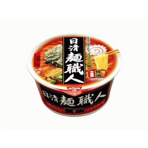 日清食品　麺職人　醤油　カップ(×12) - 拡大画像