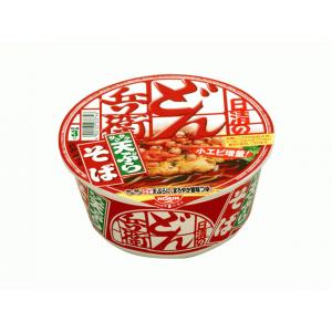 日清食品 どん兵衛 天ぷらそば カップ(×12) - 拡大画像