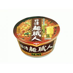 日清食品 麺職人 味噌 カップ(×12) - 拡大画像