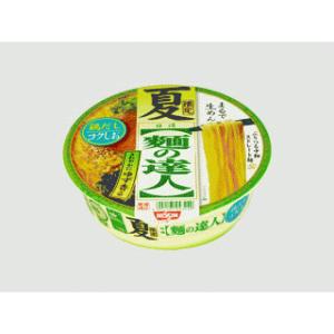 日清食品　麺の達人カップ　鶏だしコクしお(×12) - 拡大画像