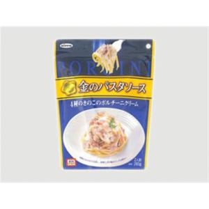 日本製粉 オーマイ 金のパスタソース 4種のきのこのポルチーニクリーム(×6) - 拡大画像