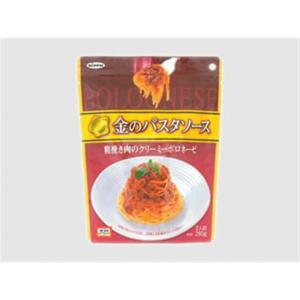 日本製粉 オーマイ 金のパスタソース 粗挽肉のクリーミーボロネーゼ(×6) - 拡大画像