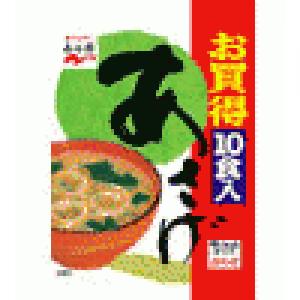 永谷園　生タイプみそ汁　あさげ　徳用10食入(×5) - 拡大画像