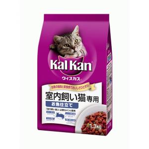 カルカンウィスカスドライ 室内飼い猫専用 お魚仕立て 1.3kg - 拡大画像