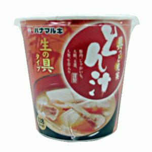 ハナマルキ　具っと充実　とん汁　カップ(×6) - 拡大画像