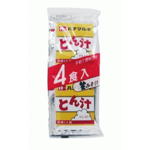 ハナマルキ 即席とん汁 4食(×20) - 拡大画像