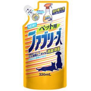 ペット用ファブリーズ 詰め替え用 320ml - 拡大画像