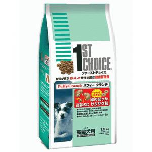 ファーストチョイス シニア高齢犬用 パフィークランチ 1.9kg - 拡大画像