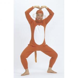 全身タイツ おさるでござる M - 拡大画像