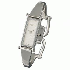 【GUCCI：グッチ】YA015529 1500R レディースウォッチ(シルバーギョシェ文字盤) - 拡大画像