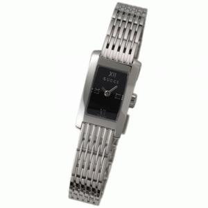 【GUCCI：グッチ】8600L YA086504　レディースウォッチ(ブラックギョシェ文字盤) - 拡大画像