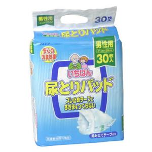 いちばん尿取りパッド 30枚 男性用 - 拡大画像