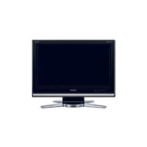 シャープ 26V型 AQUOS LC-26D10-B ブラック系  地上･BS･110度CSデジタルハイビジョン液晶テレビ - 拡大画像