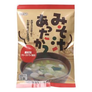 ムソー みそ汁あったか? 3食 - 拡大画像