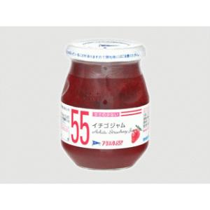キューピー アヲハタ 55 イチゴジャム 瓶(×12) - 拡大画像