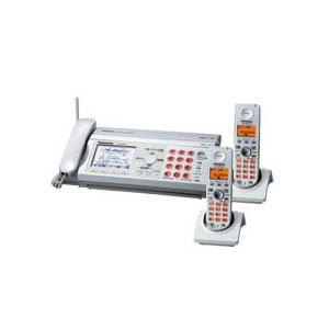 Panasonic 普通紙ファクス おたっくす KX-PW606DW-W(ホワイト・子機2台付き)