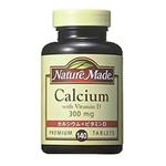ネイチャーメイド カルシウム300mg+ビタミンD|