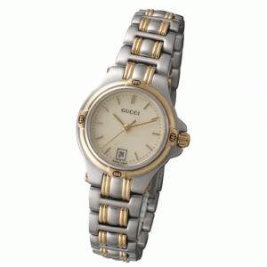 【GUCCI:グッチ】YA090516 9045L レディースウォッチ(アイボリー文字盤) - 拡大画像