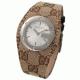 【GUCCI：グッチ】104L YA104503　ウォッチ(シルバー文字盤×ＧＧキャンパス) - 縮小画像1