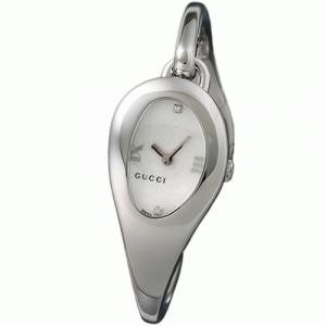 【GUCCI:グッチ】103P YA103526 レディースウォッチ(ホワイトフラワー文字盤) - 拡大画像