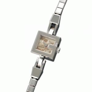 【GUCCI:グッチ】102R YA102573 レディースウォッチ(シャンパンフラワー文字盤)