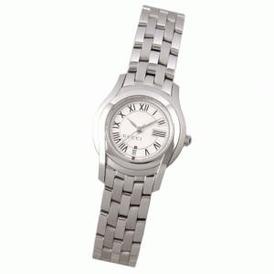 【GUCCI：グッチ】5505L YA055507　レディースウォッチ(シルバー文字盤 GRG) - 拡大画像
