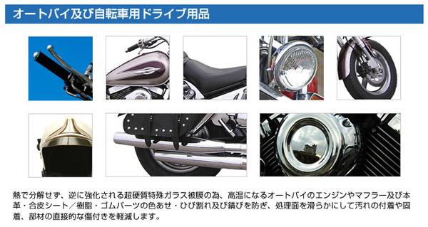車用ガラス質コート剤（ワンダックス）