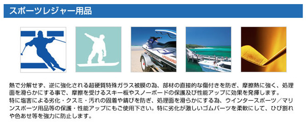 車用ガラス質コート剤（ワンダックス）