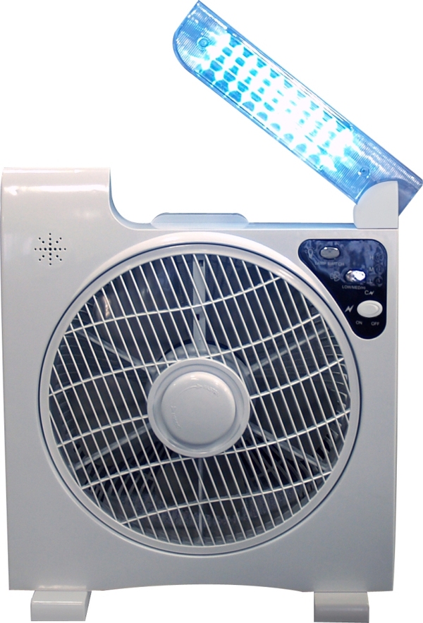 AL COLLE(アルコレ) ソーラー扇風機(LEDライト付き) ALF300W