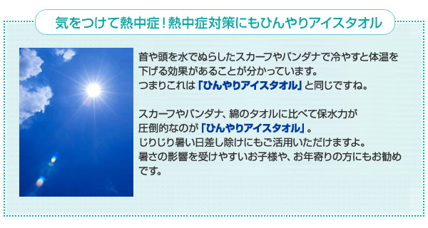 大判ひんやりアイスタオル