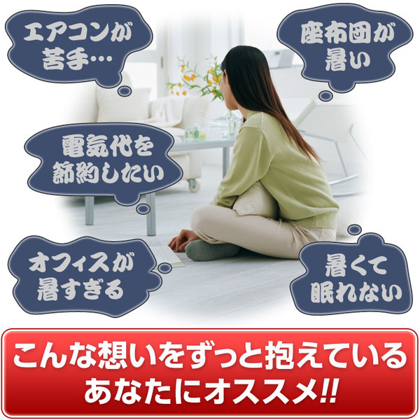 ひんやり座布団