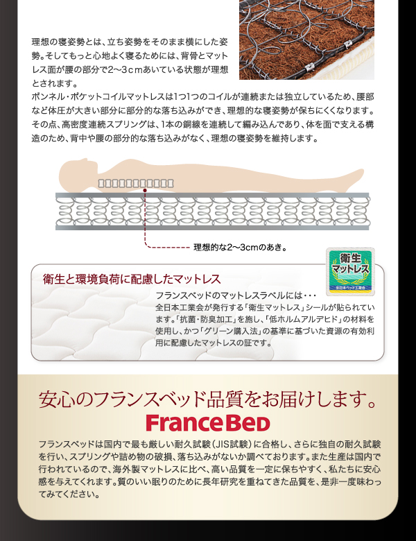 照明・コンセント付きフロアベッド【BRUTUS】ブルータス