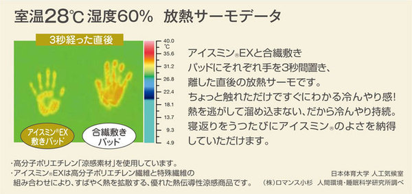 アイス眠EX ラグマット ミニ 130×190cm ペールベージュ