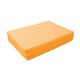 マットレス ダブル【厚さ6cm】サニーオレンジ 新20色 厚さが選べるバランス三つ折りマットレス - 縮小画像1
