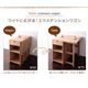 チェア2脚セット【Kurkku】レッド エクステンションワゴン付きダイニング【Kurkku】クルック／チェア（同色2脚組） - 縮小画像2